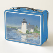 Grindle Point Leuchtturm Lunchbox (Rückseite)