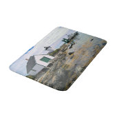 Grindle Point Leuchtturm, Maine Bath Mat Badematte (Schrägansicht)