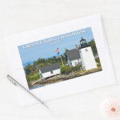 Grindle Point Leuchtturm, Maine Stickers (Umschlag)