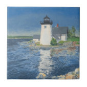 Grindle Point Lighthouse Fliese (Vorderseite)