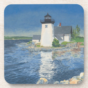 Grindle Point Lighthouse Getränkeuntersetzer