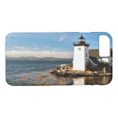 Grindle Point Lighthouse, iPhone Case in Maine (Rückseite (Horizontal))