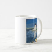 Grindle Point Lighthouse Kaffeetasse (VorderseiteRechts)