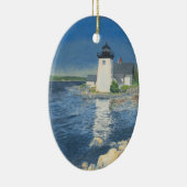 Grindle Point Lighthouse Keramik Ornament (Rechts)