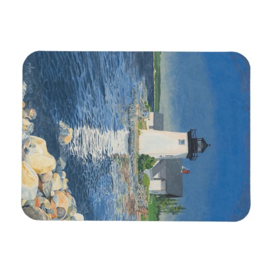 Grindle Point Lighthouse Magnet (Horizontal)