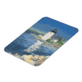 Grindle Point Lighthouse Magnet (Linke Seite)