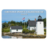 Grindle Point Lighthouse, Maine Flexi Magnet (Horizontal)