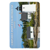 Grindle Point Lighthouse, Maine Flexi Magnet (Vertikal)