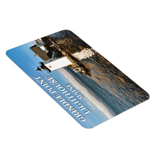 Grindle Point Lighthouse, Maine Flexi Magnet (Rechte Seite)
