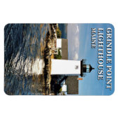 Grindle Point Lighthouse, Maine Flexi Magnet (Horizontal)