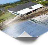 Grindle Point Lighthouse, Maine Foto Print (Ecke)