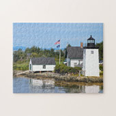Grindle Point Lighthouse, Maine Jigsaw Puzzle (Horizontal)