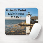 Grindle Point Lighthouse, Maine Mousepad (Mit Mouse)