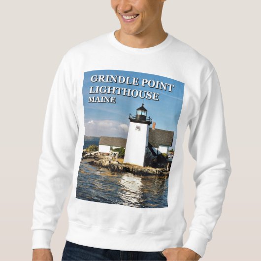 Grindle Point Lighthouse, Maine Sweatshirt (Vorderseite)