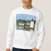 Grindle Point Lighthouse, Maine Sweatshirt (Vorderseite)