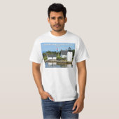 Grindle Point Lighthouse, Maine T - Shirt (Vorne ganz)