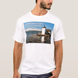 Grindle Point Lighthouse, Maine T - Shirt