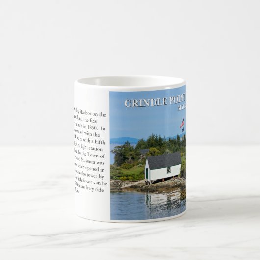Grindle Point Lighthouse, Maine Tasse (Mittel)