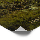 Grindleford Bridge, Derbyshire, England Poster (Ecke)