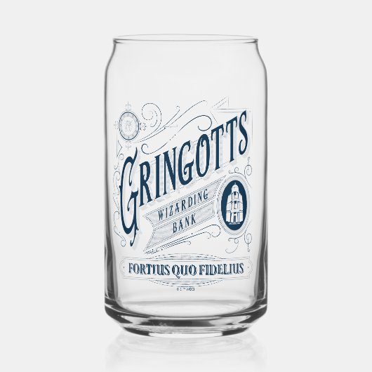 GRINGOTTS Wizarding Bank Vintag Graphic Dosenglas (Vorderseite)
