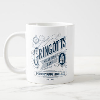 GRINGOTTS Wizarding Bank Vintag Graphic Jumbo-Tasse