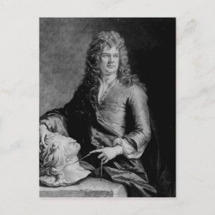 Grinling Gibbons , graviert von J. Smith Postkarte