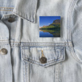 Grinnel Point und Allen Mountains reflektieren in Button (Beispiel)