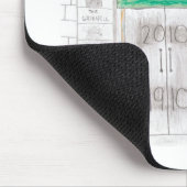 GRINNELL CENTENNIAL mousepad (Ecke)