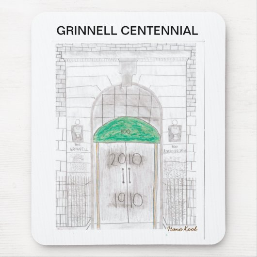 GRINNELL CENTENNIAL mousepad (Vorne)