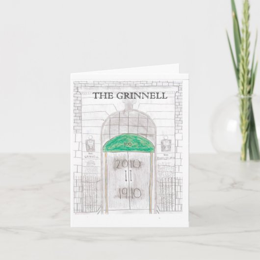 GRINNELL Centennial notecards Karte (Vorderseite)