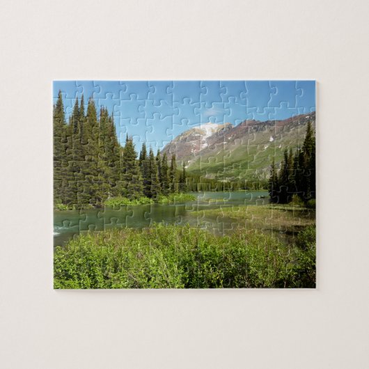 Grinnell Creek beim Glacier Nationalpark Puzzle (Horizontal)