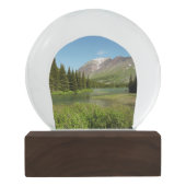 Grinnell Creek beim Glacier Nationalpark Schneekugel (Rückseite)