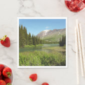 Grinnell Creek beim Glacier Nationalpark Serviette (Beispiel)