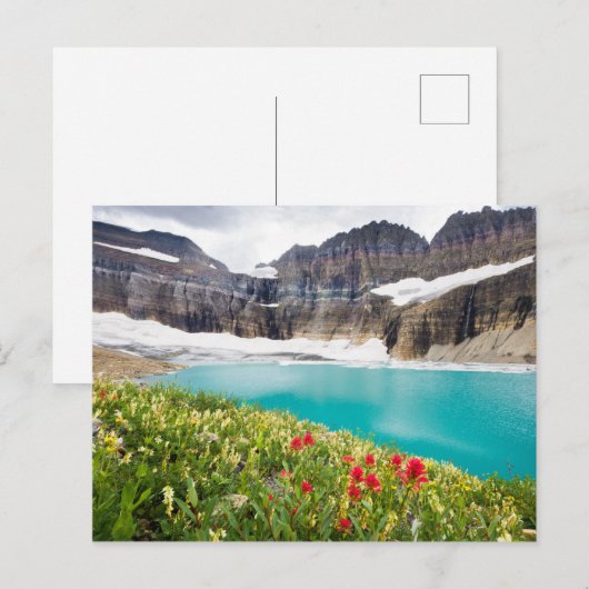 Grinnell Glacier Postkarte (Vorne/Hinten)