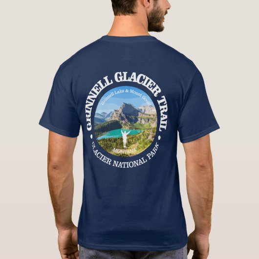 Grinnell Glacier Trail T-Shirt (Rückseite)