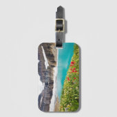 Grinnell Gletscher Gepäckanhänger (Vorderseite Vertikal)