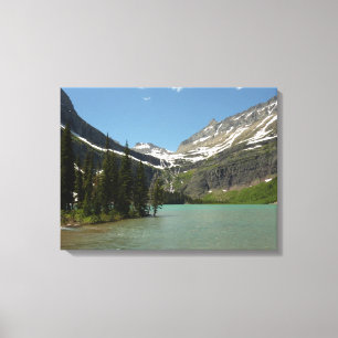 Grinnell Lake im Glacier-Nationalpark Leinwanddruck