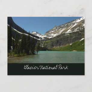 Grinnell Lake im Glacier-Nationalpark Postkarte