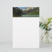 Grinnell See - Glacier Nationalpark Briefpapier (Stehend Vorderseite)