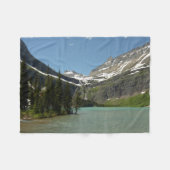 Grinnell See - Glacier Nationalpark Fleecedecke (Vorderseite (Horizontal))