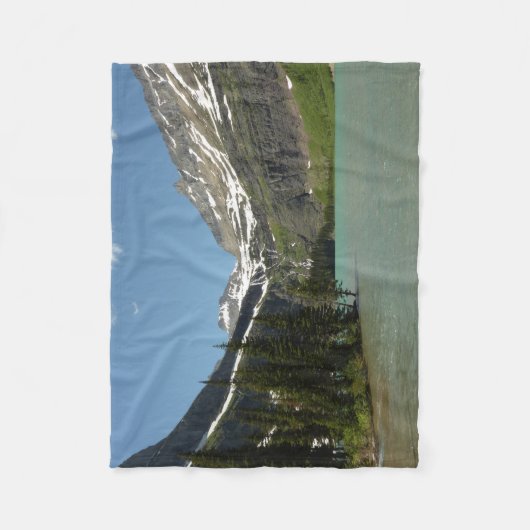 Grinnell See - Glacier Nationalpark Fleecedecke (Vorderseite)