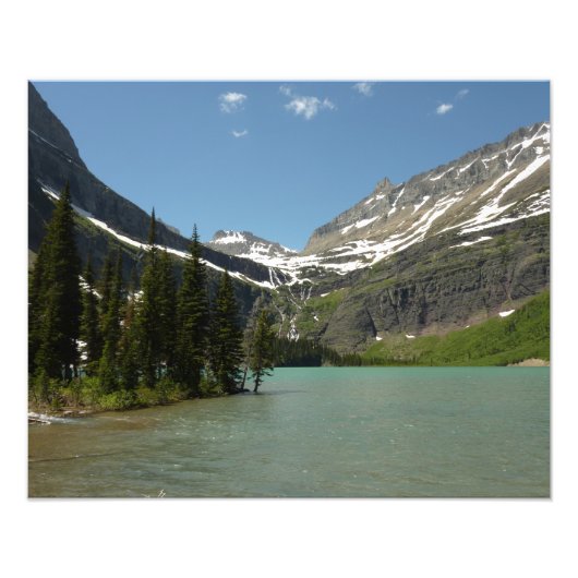 Grinnell See - Glacier Nationalpark Fotodruck (Vorne)