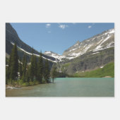 Grinnell See - Glacier Nationalpark Geschenkpapier Set (Vorderseite)