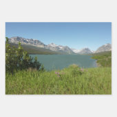 Grinnell See - Glacier Nationalpark Geschenkpapier Set (Vorderseite 3)