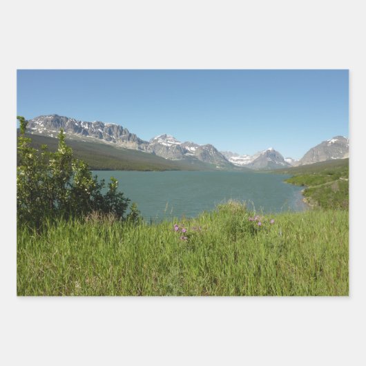 Grinnell See - Glacier Nationalpark Geschenkpapier Set (Vorderseite 3)