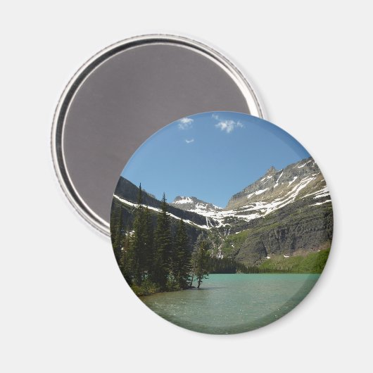 Grinnell See - Glacier Nationalpark Magnet (Vorderseite/Rückseite)