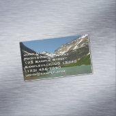 Grinnell See - Glacier Nationalpark Magnetische Visitenkarte (Beispiel)