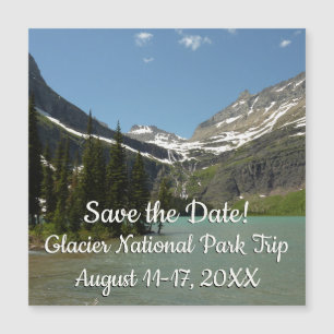 Grinnell See - Glacier Nationalpark Magnetkarte