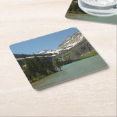 Grinnell See - Glacier Nationalpark Rechteckiger Pappuntersetzer (angewinkelt)