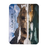 Grinnelltal, Glacier National Park, Montana Magnet (Vertikal)